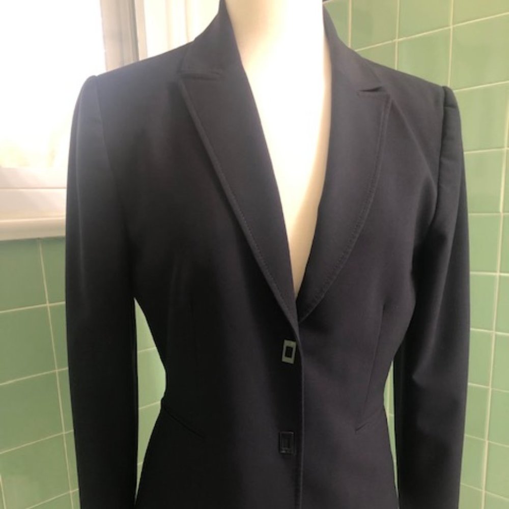 Women's Navy Blue Pant Suit